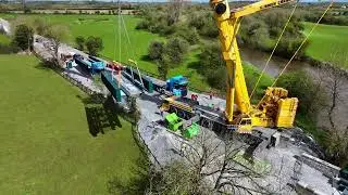 River Deel Bridge reinstallment: April 2024