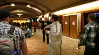 D-Leazy Scares Dr. Tracksuit Pre-Rumble