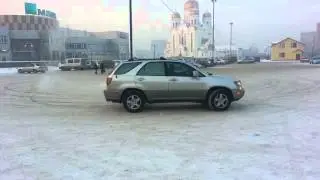 Лексус рх ретро   дрифт