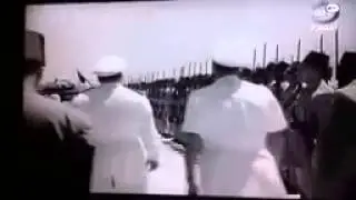 Farouk I - king of Egypt and Sudan leaves Alexandria 26 7 1952