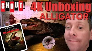 Alligator (1980) Shout Factory 4K Blu ray Unboxing | Red Eye Reviews 