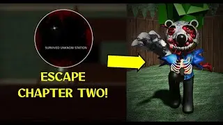 How to ESCAPE CHAPTER 2 - STATION in PIGGY: THE UNKNOWN FUTURE! - Roblox