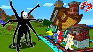 変な家のセキュリティハウス⁉️🏠【マイクラ マインクラフト】ぽっぴんず