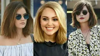 Hollywood  style short bob haircut ideas
