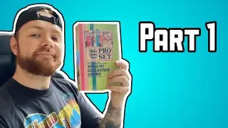SOCCER CARD BOX BREAK - PRO SET 1990/91 BOX OPENING - LOOKING FOR KEANE, WRIGHT AND SHEARER ROOKIES