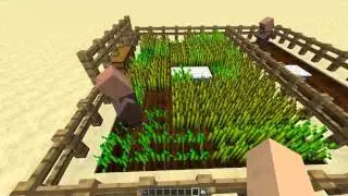 Minecraft 1.8 - Snapshot 14w04b - Particulas e villagers agricultores