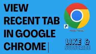Как просмотреть недавние вкладки в Google Chrome | Открыть недавно закрытые вкладки в браузере