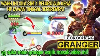 Leokoce Granger Build! Sakit Banget Cuk! Top Global Granger - Mobile Legends