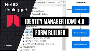 NetIQ Identity Manager (IDM) 4.8: Конструктор форм