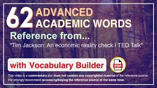 62 Advanced Academic Words Ref from 