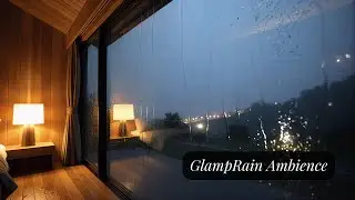 Luxury Glamping Rain Ambience for Deep Sleep & Calm Nights (3 Hours)