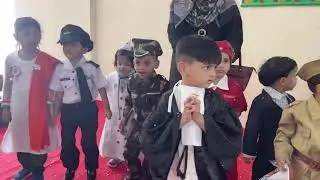 15 August Celebration An Act on Occupations from Preprimary Students of Muskan Teacher