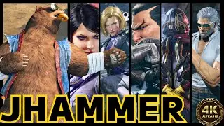 Tekken 8: REPLAY [jhammer(Top-tier KUMA)] VS Confronts 5 Character 4K ULTRA HD 60FPS