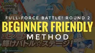 [Pokemon Masters EX] Dazzling Dizzying Battle Stage - Full-Force Battle! Round 2 - BEGINNER FRIENDLY