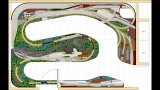 HO layout design for a 20x14 space