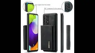 DG.MING Samsung Galaxy A52 5G M1 Series Wallet Case