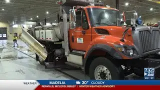 Local crews prepare for snowfall