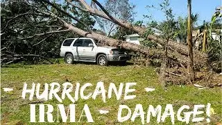 HURRICANE IRMA DAMAGE! - South West Florida - 2017 (DRONE FOOTAGE + GROUND)- FLOODED
