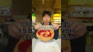 elephant ear in 1 bite #shortvideo