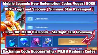Mobile Legends Redeem Codes August 8, 2025 - MLBB Get Kagura 
