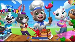 Обновление &laquo;Мой Говорящий Том: Друзья 2&raquo; на Хэллоуин. Новые мини-игры. Геймплей. Android iOS.