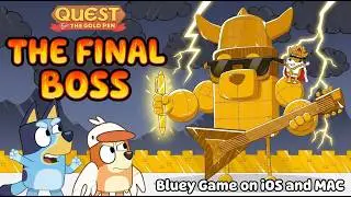 Bluey's Quest for The Gold Pen - The FINAL BOSS - Bluey Game on iOS and MAC