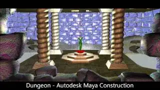 Autodesk Maya Construction Scene Demo