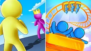 Giant Rush Vs Runner Coaster 🌸🌺🌸Max Levels Walkthrough Android/IOS Gameplay HR12