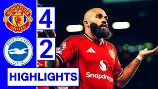 Manchester United vs Brighton 4-2 Highlights | Brian Mbeumo 2 Goal 