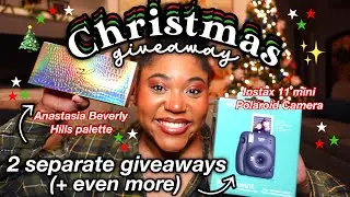 HUGE 2020 CHRISTMAS GIVEAWAY (2 GIVEAWAYS) !!