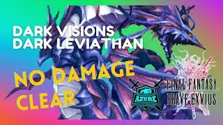 Final Fantasy Brave Exvius [FFBE] Dark Visions Magical Domain of Lightning and Dark No Damage