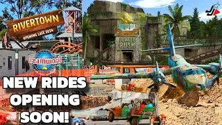 DREAMWORLD THEMEPARK - NEW COASTER & RIVERTOWN UPDATE!