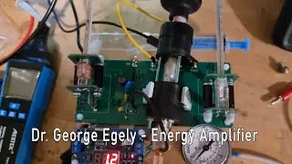 Dr. George Egely's energy amplifier
