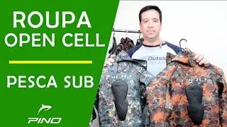 Roupa de Mergulho e Pesca Sub OpenCell  (3,5mm NOVA GROUPER)