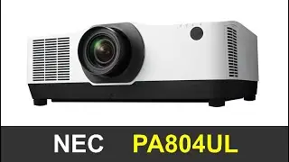 NEC PA804UL projector - Pro Assist Software