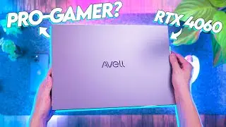 Um notebook PRO-GAMER?! Unboxing do Avell A70 ION com uma RTX 4060!