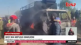 Washukiwa watatu wa wizi wa mifugo , wachomwa na wakazi Makueni