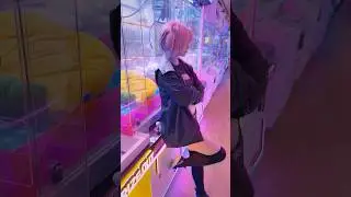 You met strange girl at night arcade #cosplay #nazunananakusa #callofthenight