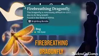 Fire-breathing Dragonfly | Very first catch / First Try ~ Palia 