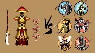 EQUIPMENT : SENTINEL'S HELMET, ARMOUR,SPEAR,SHURIKEN VS ALL BOSSES👊👊। SHADOW FIGHT 2🔥।#shadowfight2