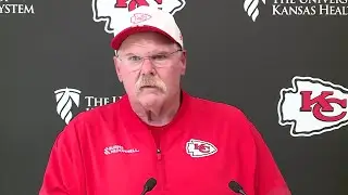 Chiefs' Andy Reid previews Sunday's game vs Baltimore