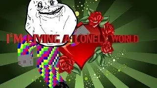 Uh... Where do I go... [Minecraft Custom Map: EJM Forever Alone on Valentines Day by Bodil40]