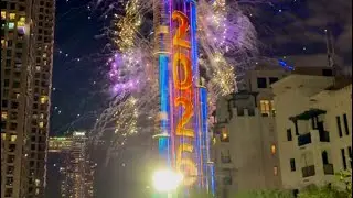 DUBAI NEW YEAR’S EVE FIREWORKS - BURJ KHALIFA #dubai #newyear #burjkhalifa #uae #fireworks