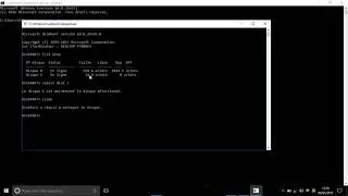 Formater ( disque dur , usb ... ) avec l'invite de commande windows ( CMD ), utilitaire diskpart