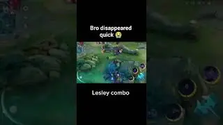 Lesley 2 short combo mlbb and mlbb5vmlbb short ☠️💀 #mob ##
