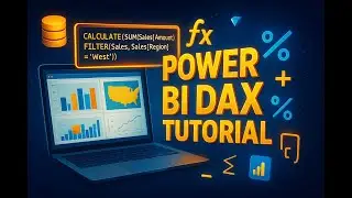 📊 Power BI DAX Tutorial | Learn DAX Formulas & Calculations | Data With Ankit