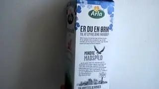 Stop Spild Af Mad s&aelig;tter fokus p&aring; madspild p&aring; 2,25 millioner Arlas m&aelig;lkekartoner