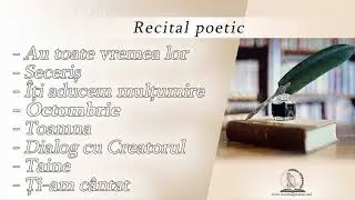 Poezii creștine | Recital poetic #26 | Seceriș