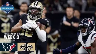 New Orleans Saints Highlights vs. Houston Texans | 2023 Preseason PreSeason Week 3