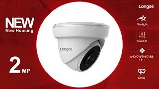 Longse 2MP Plastic Dome Camera